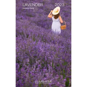 LAVENDER 2023 3 x 5 WEEKLY SPIRAL DIARY