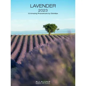 Lavender 2023 Easel Calendar