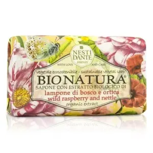 Nesti DanteBio Natura Sustainable Vegetal Soap - Wild Raspberry & Nettle 250g/8.8oz