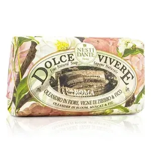Nesti DanteDolce Vivere Fine Natural Soap - Roma - Olenander In Bloom, Muscat & Fig 250g/8.8oz