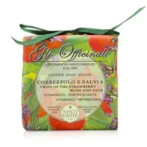 Nesti DanteGli Officinali Soap - Fruit Of The Strawberry Bush & Sage - Vitaminic & Refreshing 200g/7oz