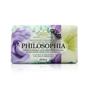 Nesti DantePhilosophia Natural Soap - Detox - Winter Daphne, White Lotus & Echinacea With Azulene & Oligoelements 250g/8.8oz