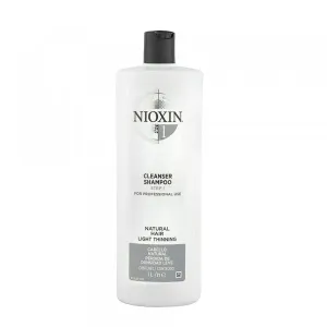 Nioxin - System 1 Cleanser Shampoing pour cheveux normaux à fins et naturels : Shampoo 1000 ml