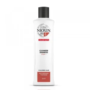 Nioxin - System 4 Cleanser Shampooing purifiant cheveux colorés très fins : Shampoo 300 ml