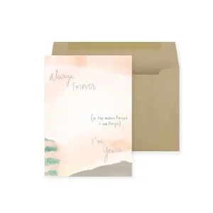 Always And Forever I'm Yours Anniversary Card