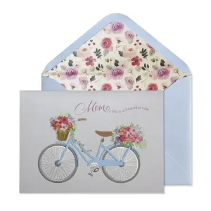 Bicycle with Flowers Mother's Day Card