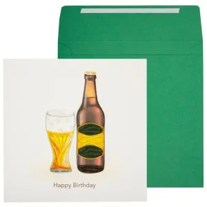 Birthday Beer Quilling Birthday Card
