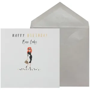 Boss Lady Birthday Card