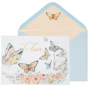 Butterfly Garden Birthday Card