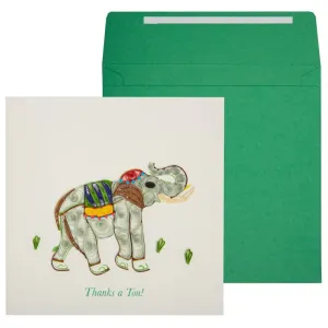 Elephant Thank You Card