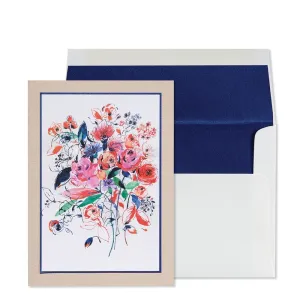 Fine Art Floral Blank Card