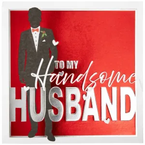 Handsome Husband Christmas Card