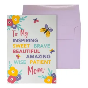 Inspirational Mom Mother's Day Card