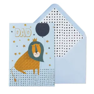 Lion Dad Father's Day Card