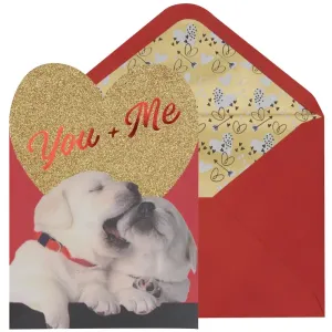 Puppy Couple Valentine's Day Card