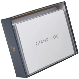 Silver Boxed Note Cards
