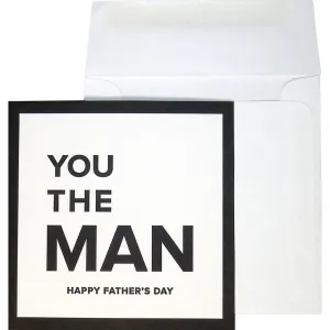 You the Man Father's Day Card
