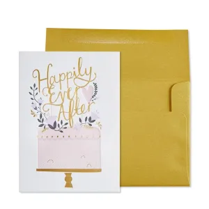 Happy Ever After Topper Wedding Card