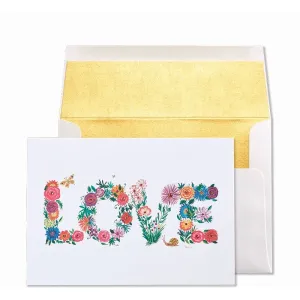 Love Garden Blank Card