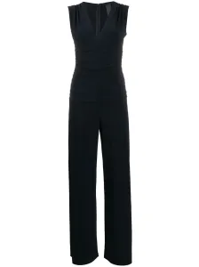NORMA KAMALI - V-necked Jersey Jumpsuit #1241004