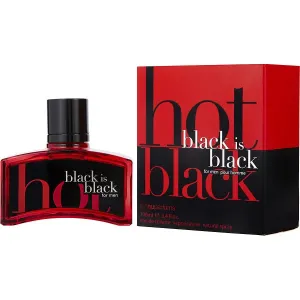 Nuparfums - Black Is Black Hot Pour Homme : Eau De Toilette Spray 3.4 Oz / 100 ml