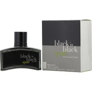 Nuparfums - Black Is Black Sport : Eau De Toilette Spray 3.4 Oz / 100 ml