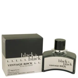 Nuparfums - Black Is Black Vintage Rock : Eau De Toilette Spray 3.4 Oz / 100 ml
