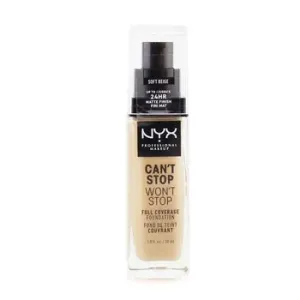 NYXCan't Stop Won't Stop Full Coverage Foundation - # Soft Beige 30ml/1oz