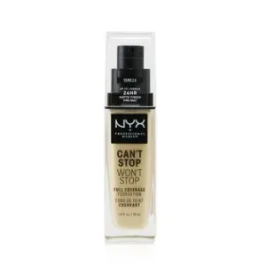 NYXCan't Stop Won't Stop Full Coverage Foundation - # Vanilla 30ml/1oz