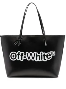 OFF-WHITE - Day Off Leather Shopping Bag #821912