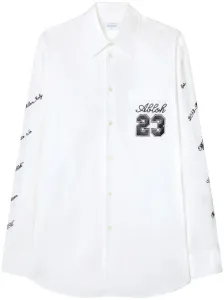 OFF-WHITE - Logo Cotton Overshirt #1268655