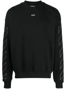 OFF-WHITE - Logo Cotton Sweatshirt #1153367