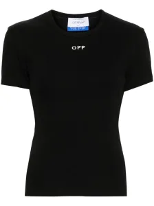 OFF-WHITE - Logo Cotton T-shirt #1271125