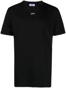 OFF-WHITE - Logo Cotton T-shirt #1153446