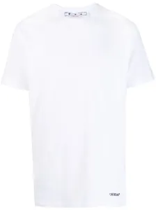 OFF-WHITE - Scribble Diagonal Cotton T-shirt #900849