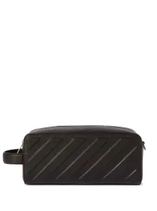OFF-WHITE - 3d Diag Leather Clutch Bag #1153419