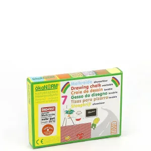 Okonorm Drawing Chalk, 7 Colour Pack