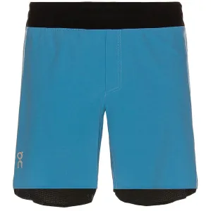 On Running Mens Lightweight Shorts Black/blue L Black
