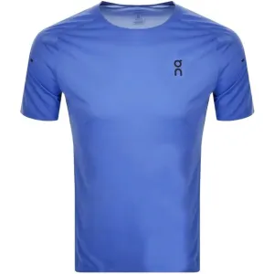 On Running Mens Performance T-shirt Blue XL #1084593