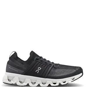 On Running Mens Cloudswift 3 Trainers Black UK 11