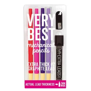 Ooly Very Best Mechanical Pencil Pinks - 6 pc set