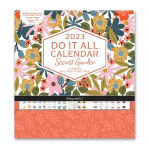 Secret Garden Do It All 2023 Wall Calendar
