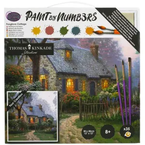 Kinkade Fox Paint by Number Kit