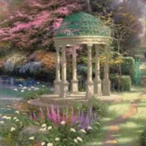 Kinkade Garden Paint by Number Kit