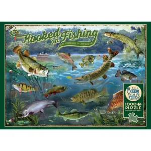 Hooked on Fishing 1000 Piece puzzle