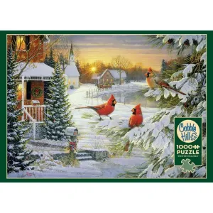 Sunset Cardinals 1000pc Puzzle