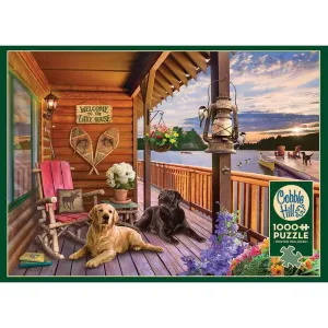 Welcome to the Lake House 1000 Piece Puzzle