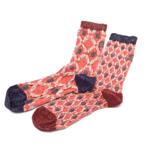 OYBO, Capsule Soiree Treasure Woman's socks, pink Größe 36-39