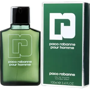 Paco Rabanne - Paco Rabanne Pour Homme : Eau De Toilette Spray 3.4 Oz / 100 ml