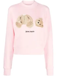 PALM ANGELS - Pa Bear Cotton Sweatshirt #842894